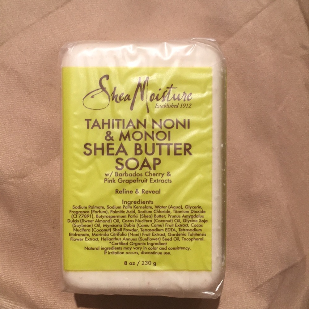 Shea moisture bar soap